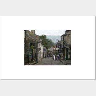 Haworth - Oil Painting Effect Posters and Art